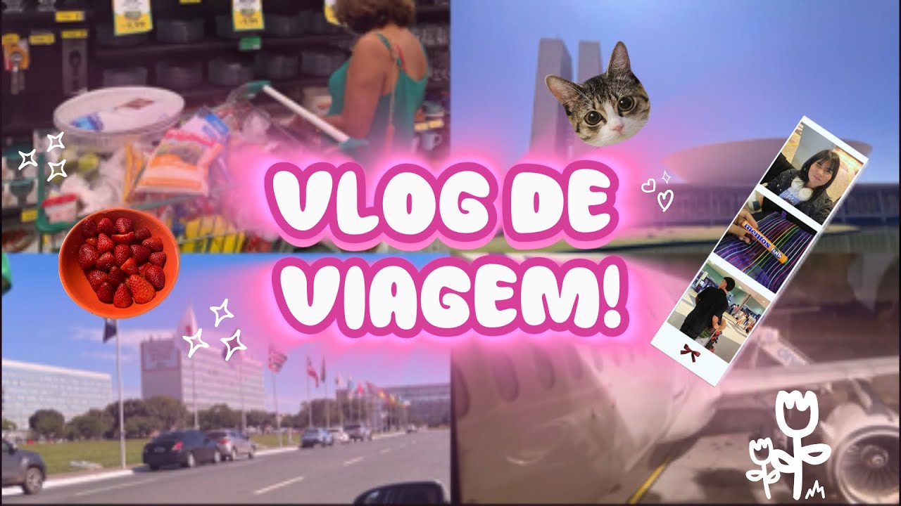 VLOG DE VIAGEMMM!!!