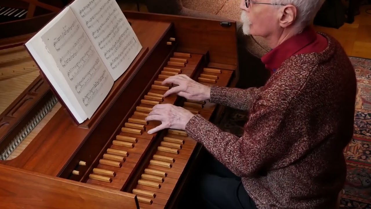 Domenico Scarlatti, Sonata K. 443 in D major, on harpsichord, by Ryan Layne Whitney