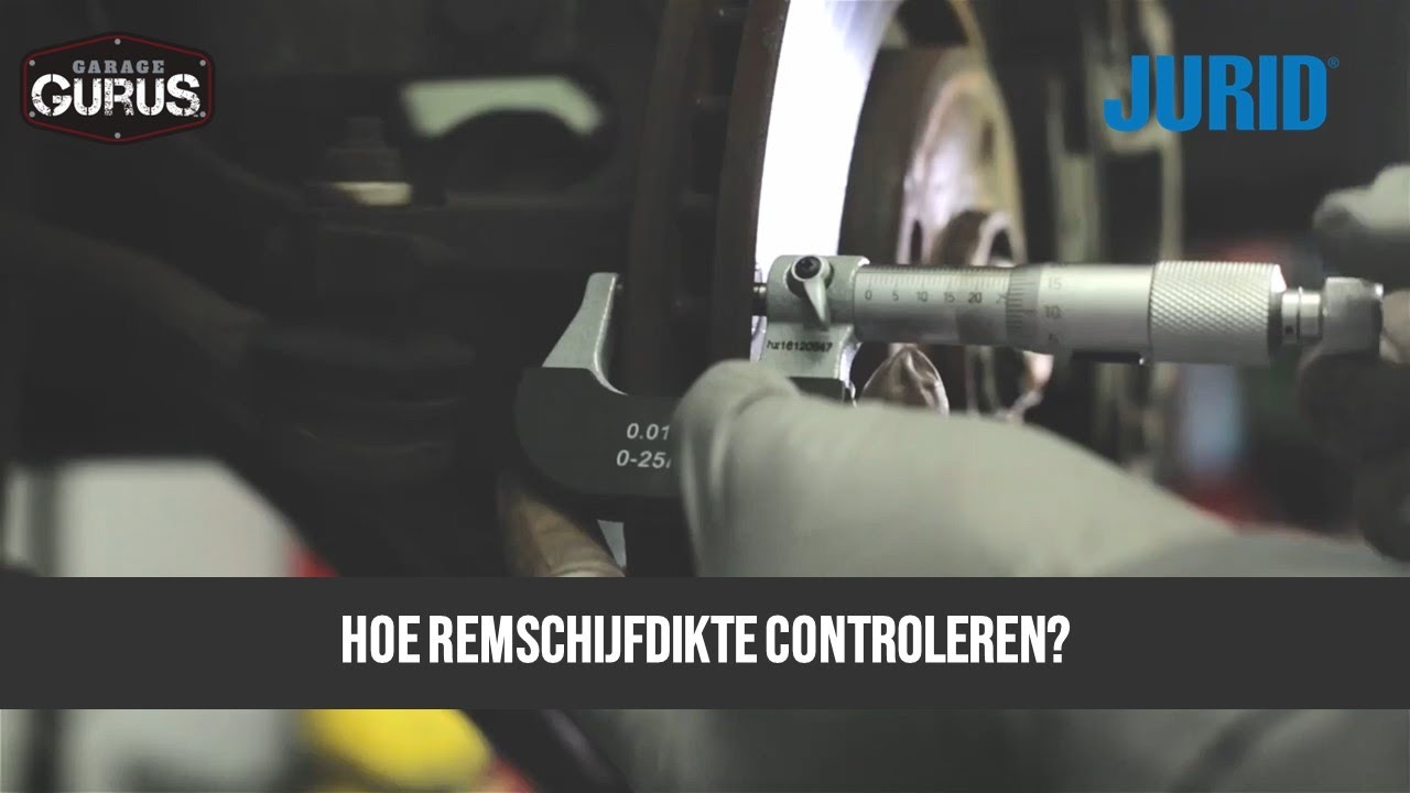 Hoe Remschijfdikte Controleren?