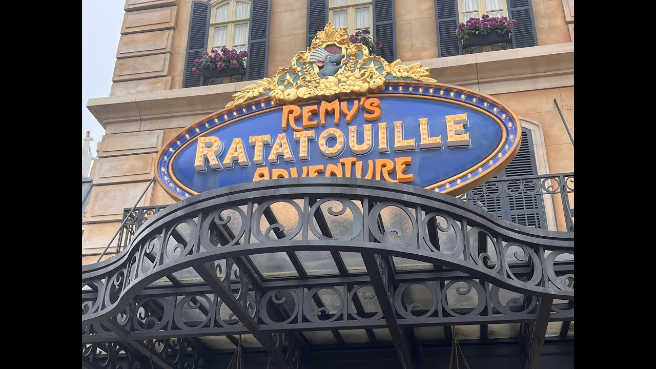 Remy's Ratatouille Adventure Epcot 2024