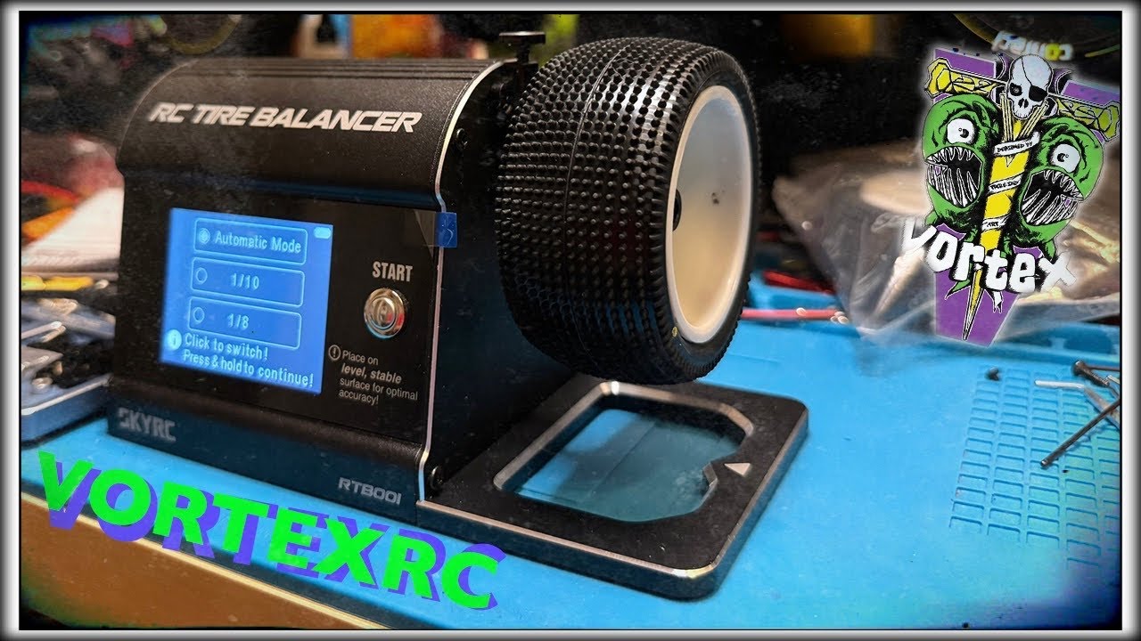 New RC tyre wheel balancer from Sky RC, unboxed and tested