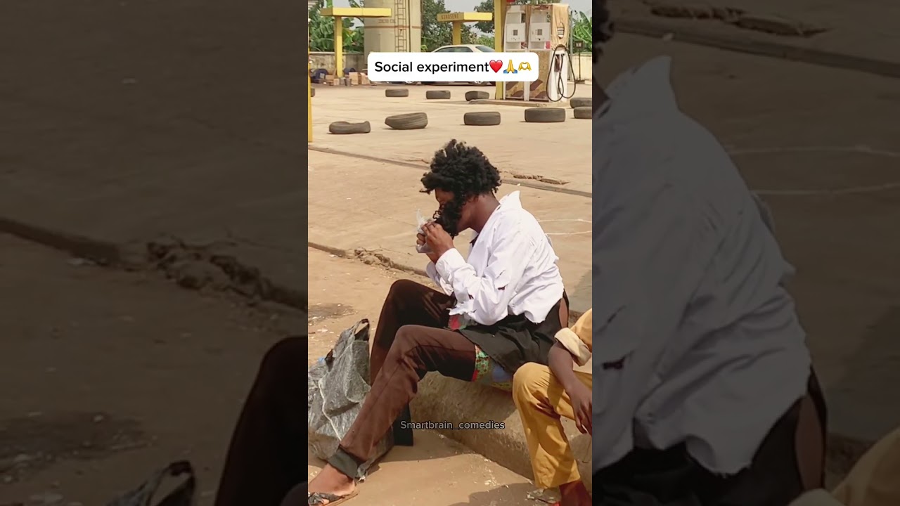 This is to teach you how to be kind to people 😭💔🙊 #viral #kindness #social experiment #actofkindness