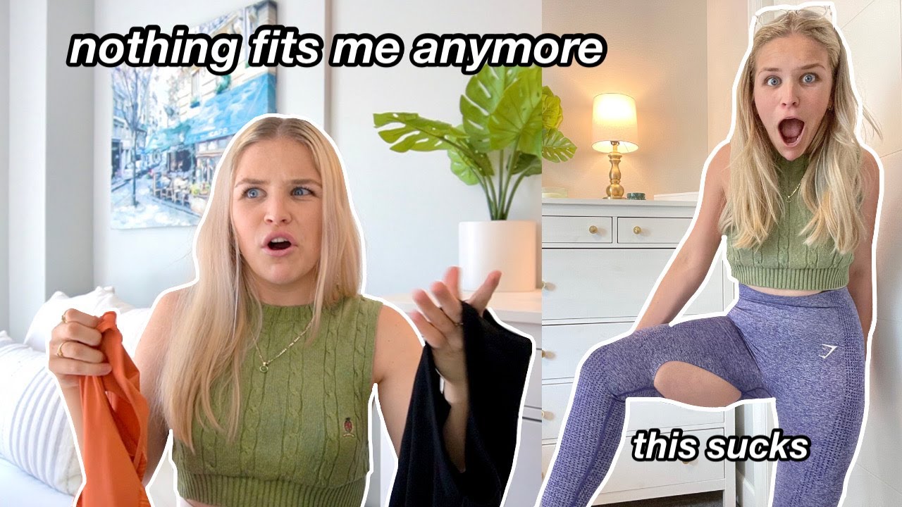 GETTING RID OF WORKOUT CLOTHES THAT NO LONGER SERVE ME *goodbye bad energy*