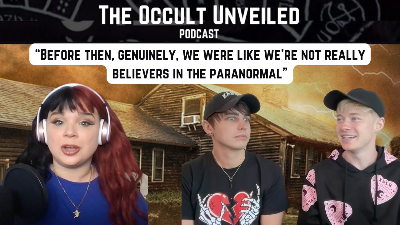 Behind-the-scenes of Sam and Colby's Conjuring series... #samandcolby #paranormal