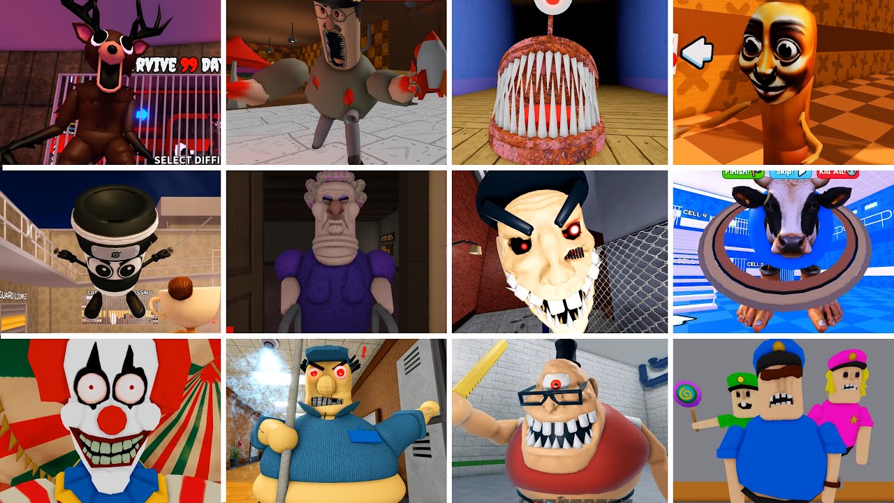EPIC CHOPPER'S CARNIVAL BREAKOUT, Escape Evil Janitor Obby,ESCAPE MR. STINKY DETENTION!.Roblox.