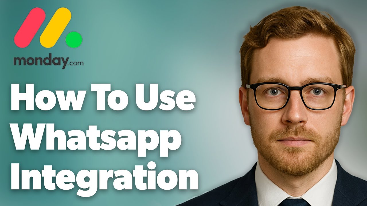 How to use monday.com & whatsapp integration step by step tutorial