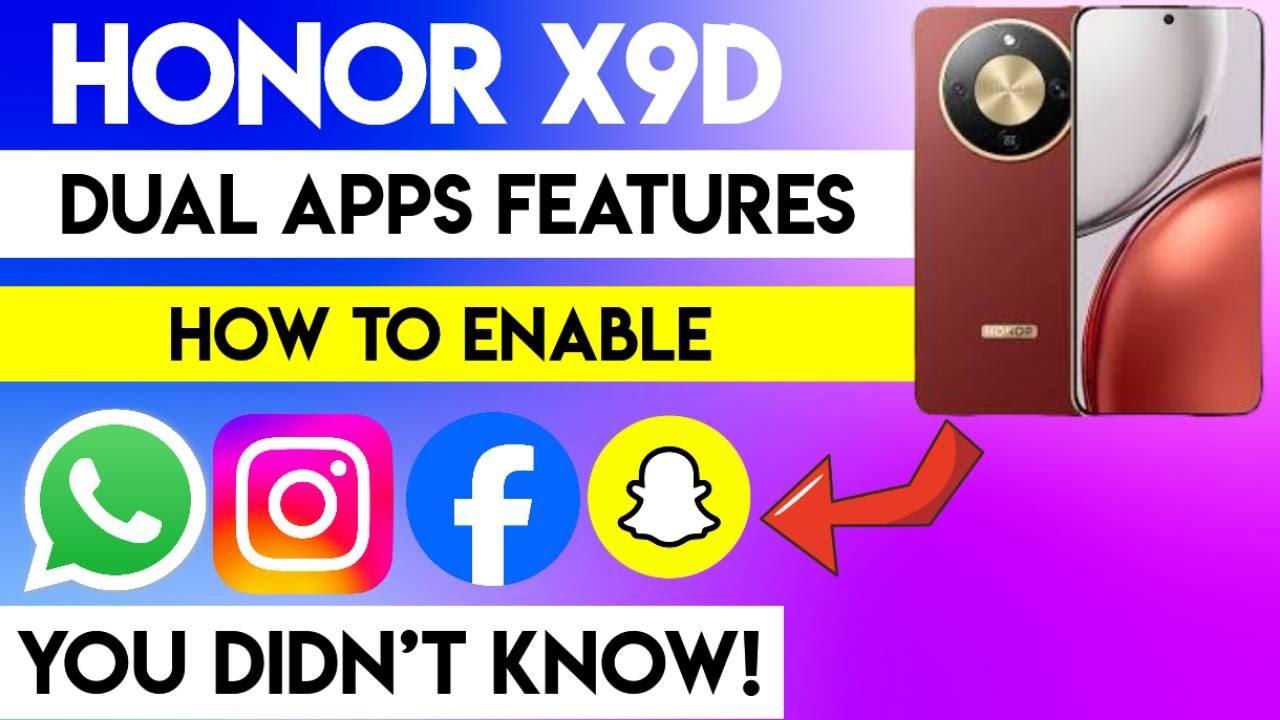 Honor X9D Secret Feature – Dual Apps Setup You Didn’t Know!