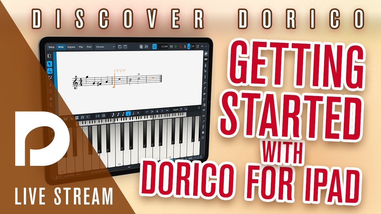 Начало работы с Dorico для iPad | Откройте для себя Dorico