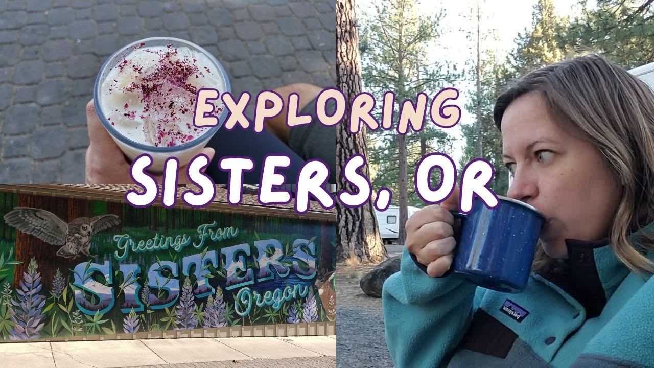 Exploring Sisters, Oregon (coffee, bookshops, camping, disc golf & hiking)
