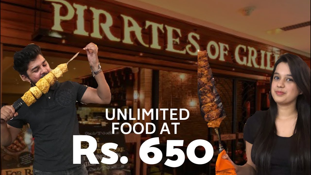 UNLIMITED NOV VEG AND VEG FOOD AT 600 | GIVE-AWAY | Pirates Of The Grill , Noida