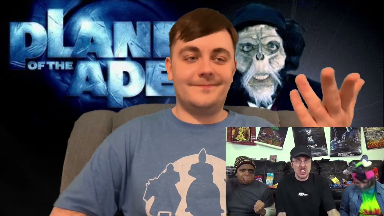 Reaction Video: Planet of the Apes  (2001) - Nostalgia Critic @ChannelAwesome