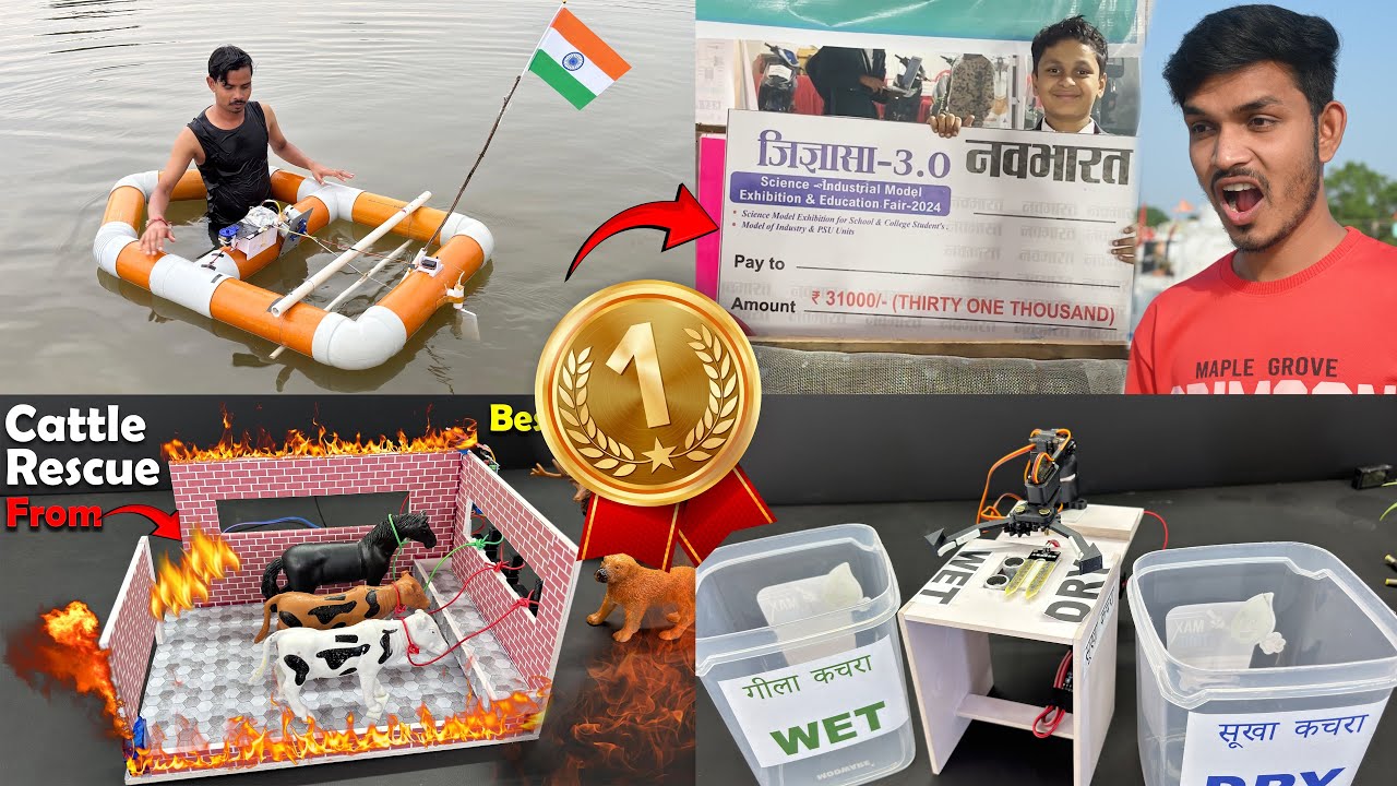 Amazing Top 5 Winner Science Projects | National Level Winner Project 2025