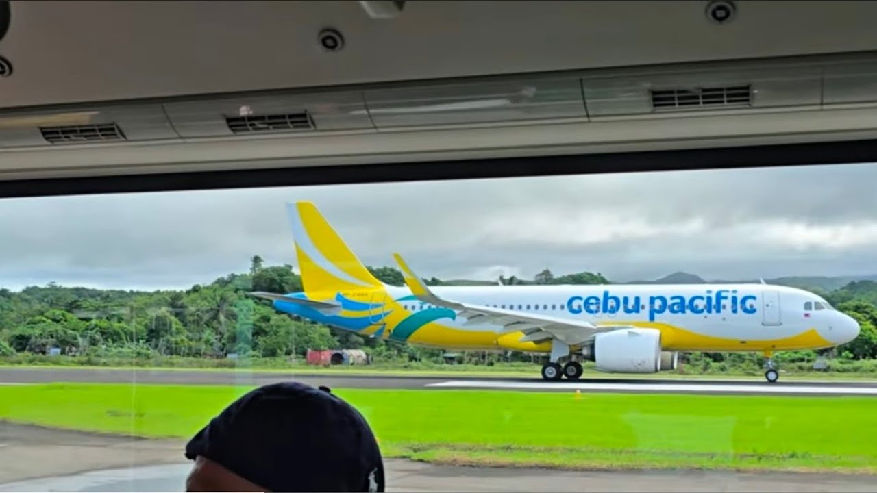 CATICLAN AIRPORT DEPARTURE GOING TO MANILA.PART 1.