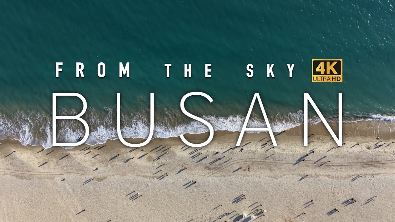 Cinematic Busan | Stunning 4K Drone View of South Korea's Harbor City