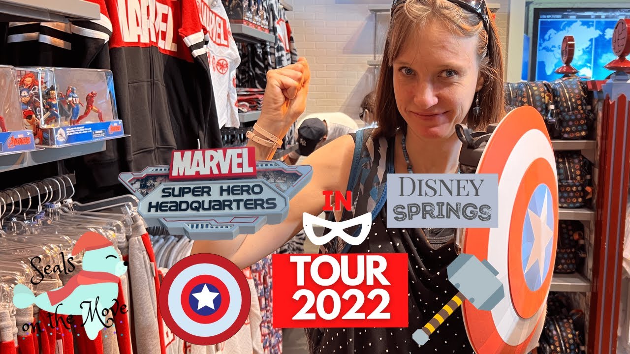 Super Hero Headquarters Orlando - Disney Merch 2022 - Marvel Superhero Headquarters
