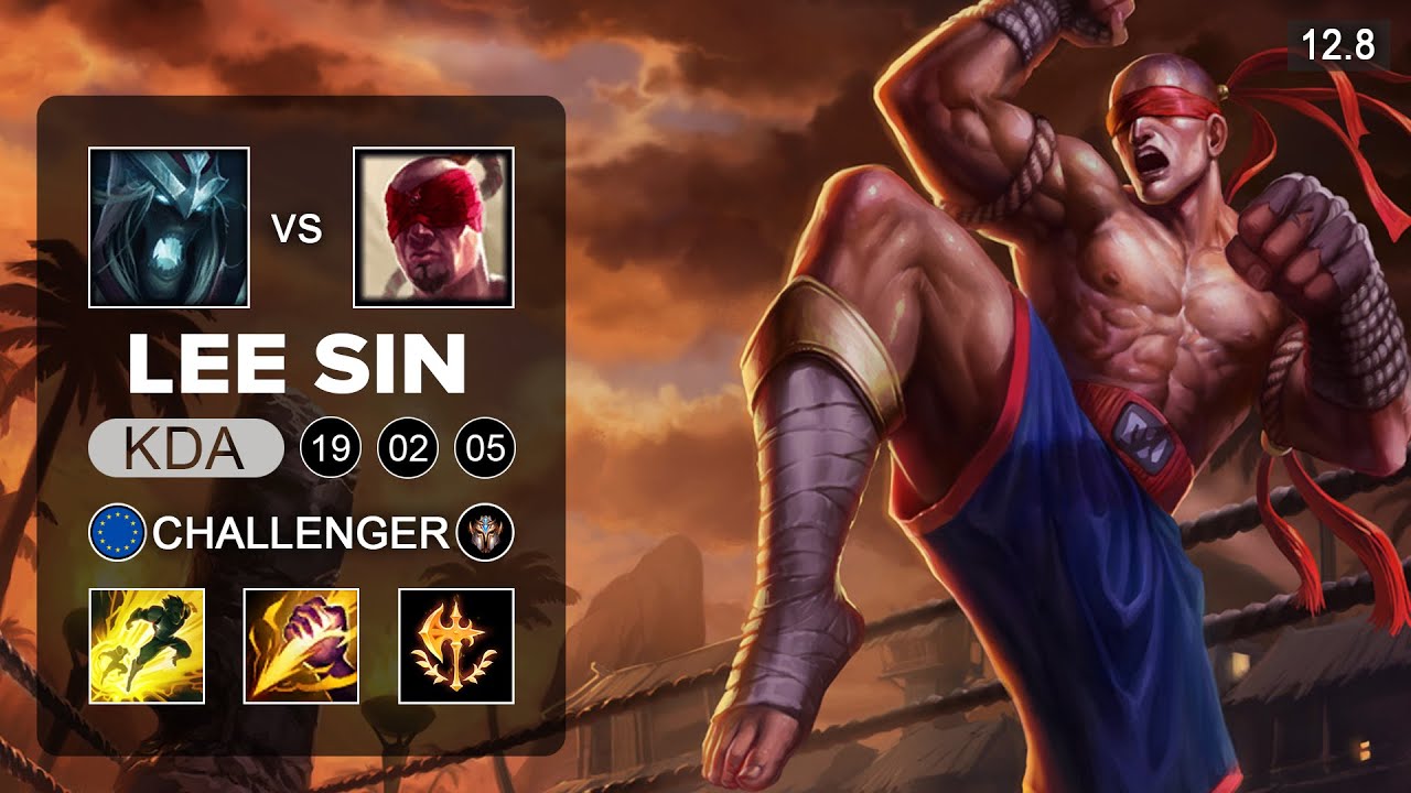 Lee Sin vs Karthus Jungle - EUW Challenger - Patch 12.8 Season 12