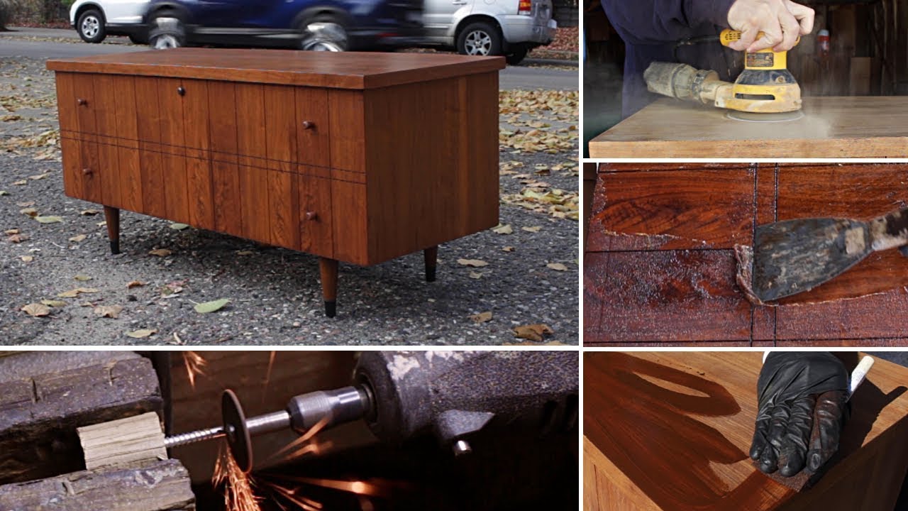 Thrift Store Rescue #12 | Furniture Restoration | Refinishing A Thrift Store Cedar Chest