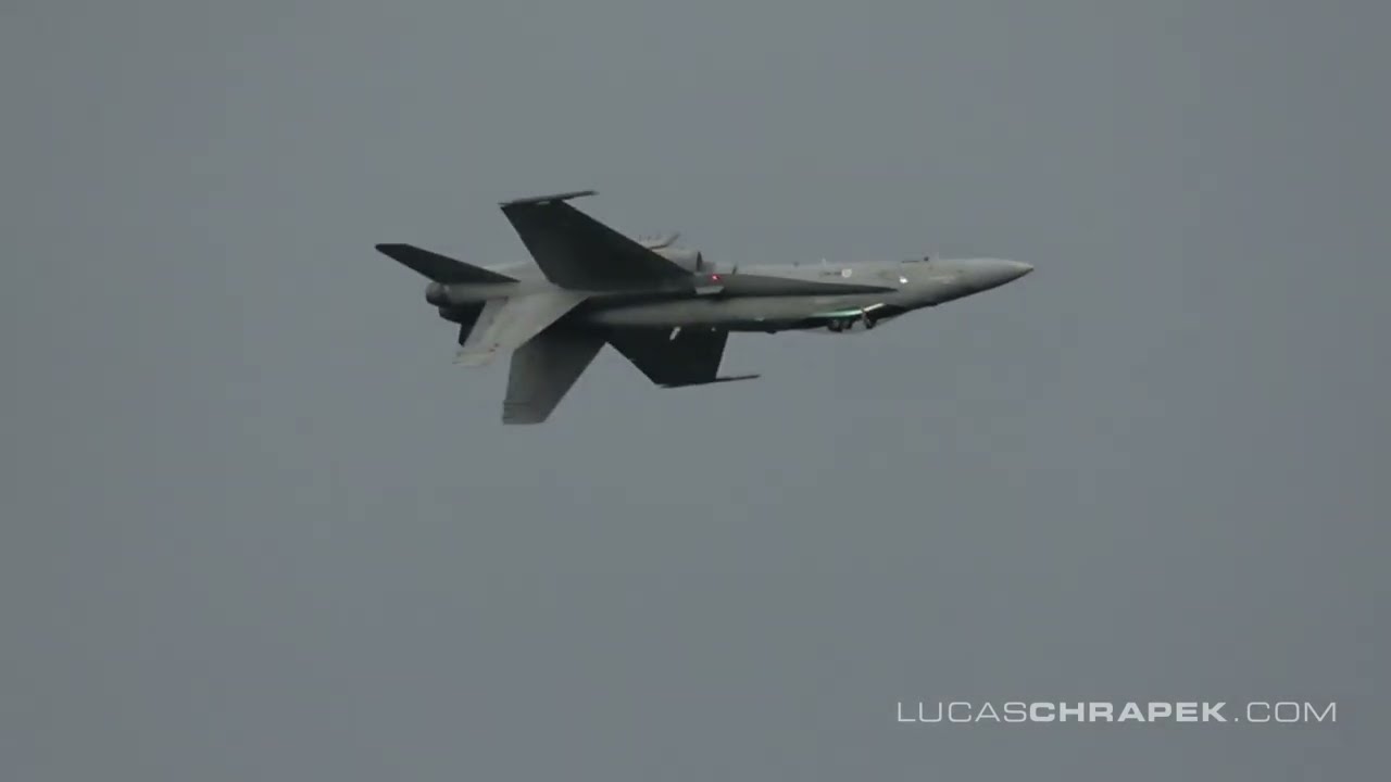Dny Nato 2022 - F-18 - Naćvik - Rehearsal