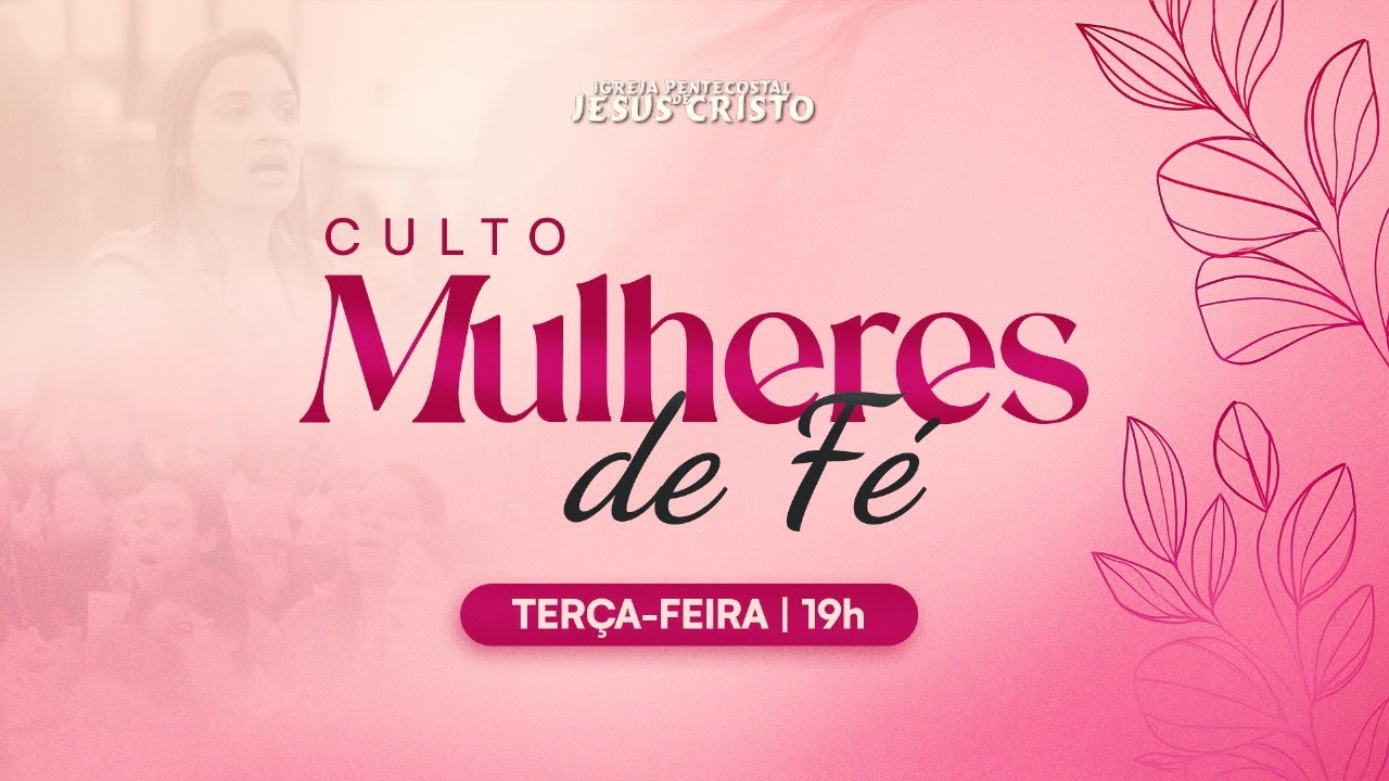Culto Ao Vivo | Mulheres de Fé | 03/02/2026 | Terça - Feira | IPJC AO VIVO