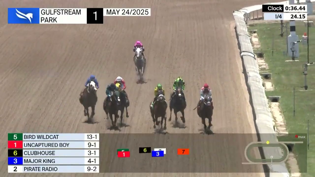 Gulfstream Park Carrera 1 - 24 de Mayo 2025