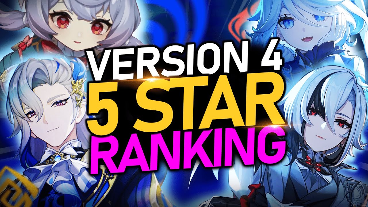 I RANKED Every 5 STARS from Version 4 ! Worst to Best characters | Genshin Impact