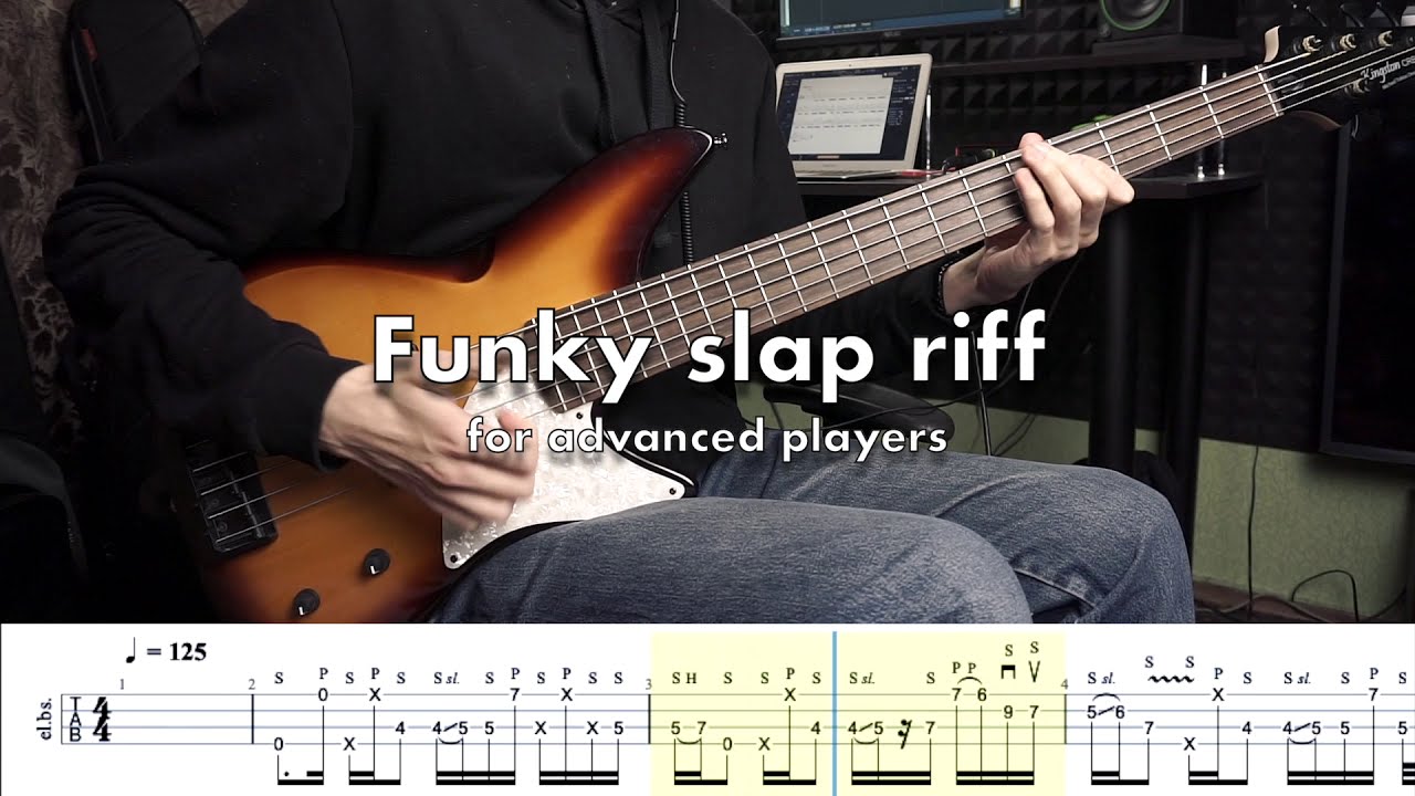 ADVANCED | Funky slap BASS LESSON