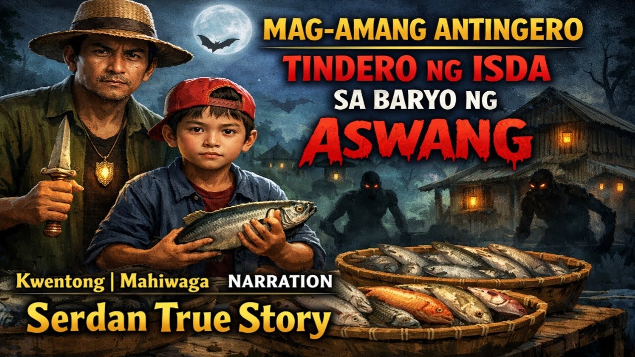 MAG-AMANG ANTINGERO TINDERO NG ISDA SA BARYO NG ASWANG | Aswang True Story