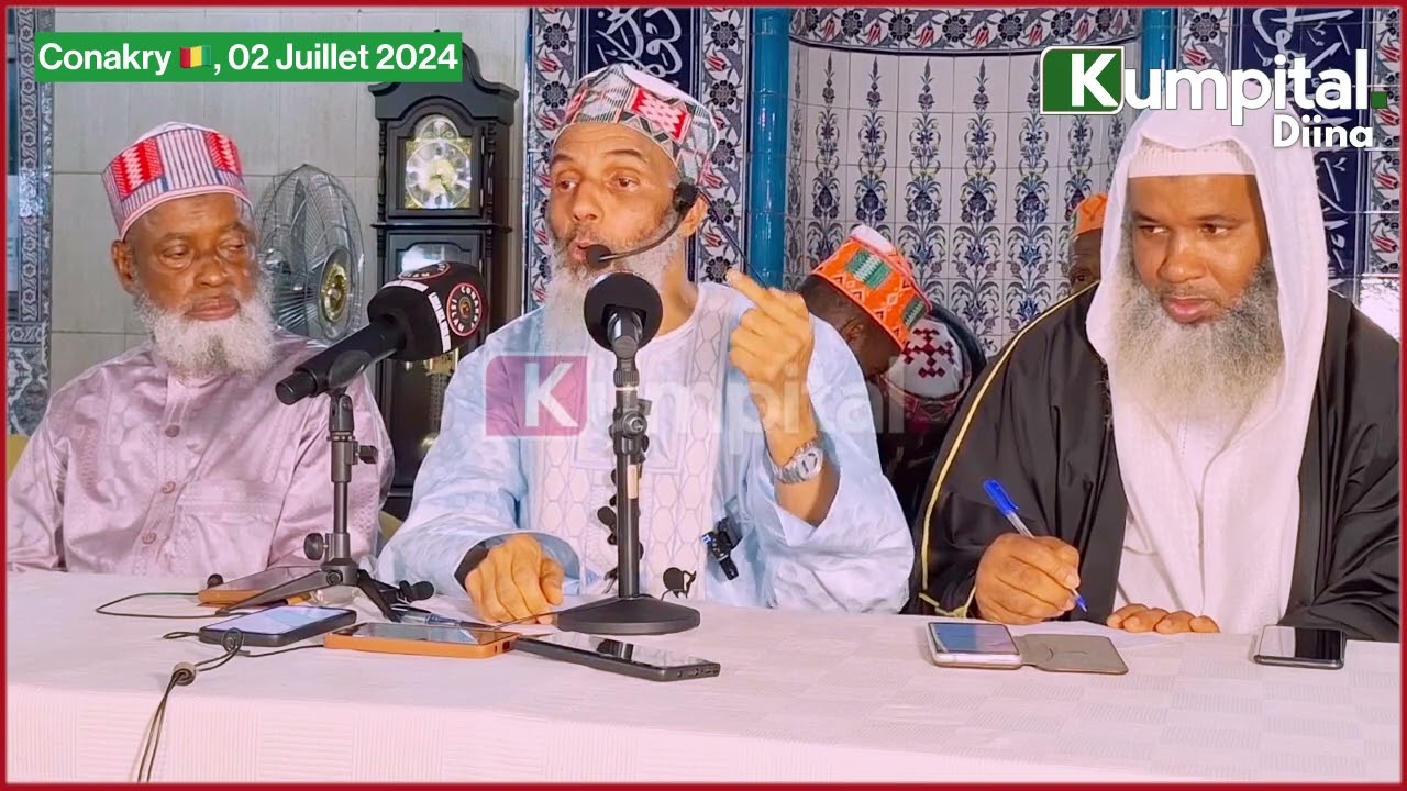 Conférence Dr Ahmad Diouldé BARRY, organisée par nos confrères de DOUDHE DIINA TV