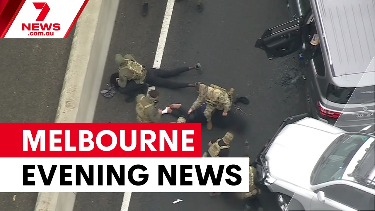 Freeway arrest; tram stabbing; One Nation ad controversy | 7NEWS
