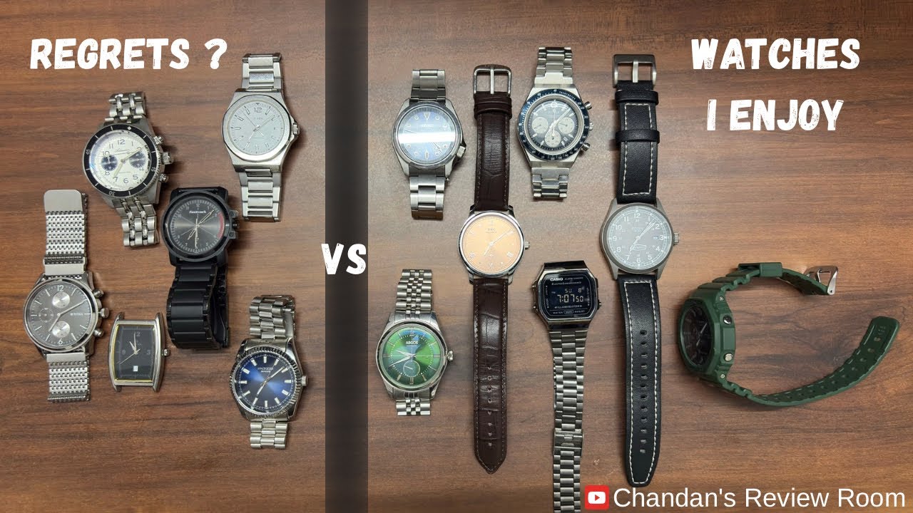 Watches I regret buying🥲New ones are coming🔥 