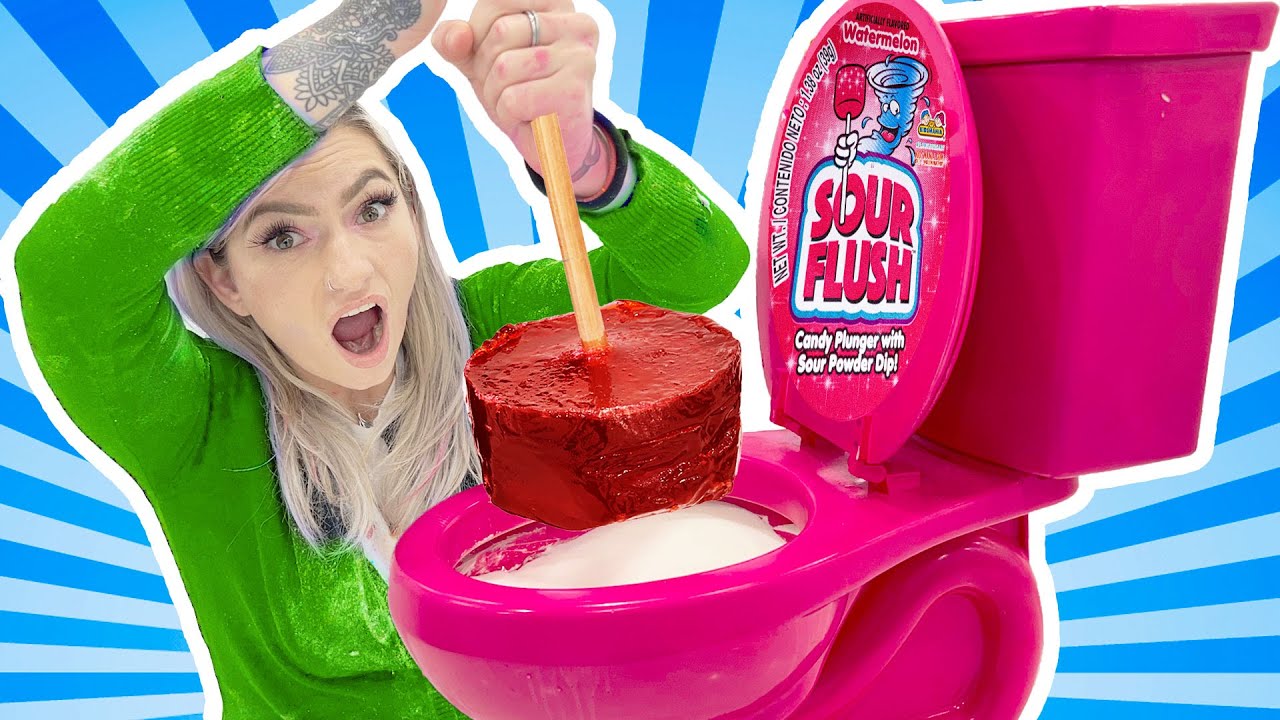 HOW TO MAKE THE WORLD’S LARGEST TOILET CANDY | MAKING GIANT MARSHMALLOWS & TOILET CANDIES BY SWEEDEE