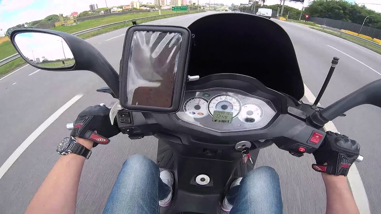Pegando estrada com a CityCom S - A moto é boa para estrada? Vai bem?