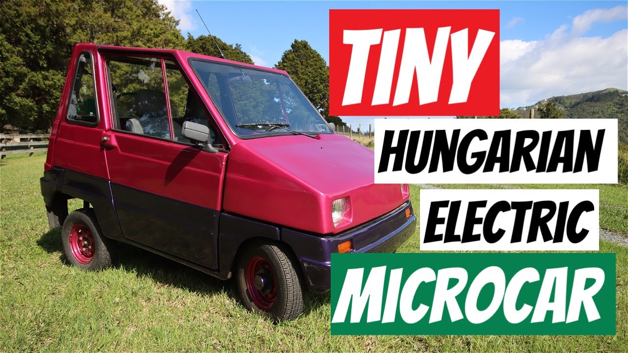 TINY Hungarian Electric Microcar - HÓDGÉP Puli