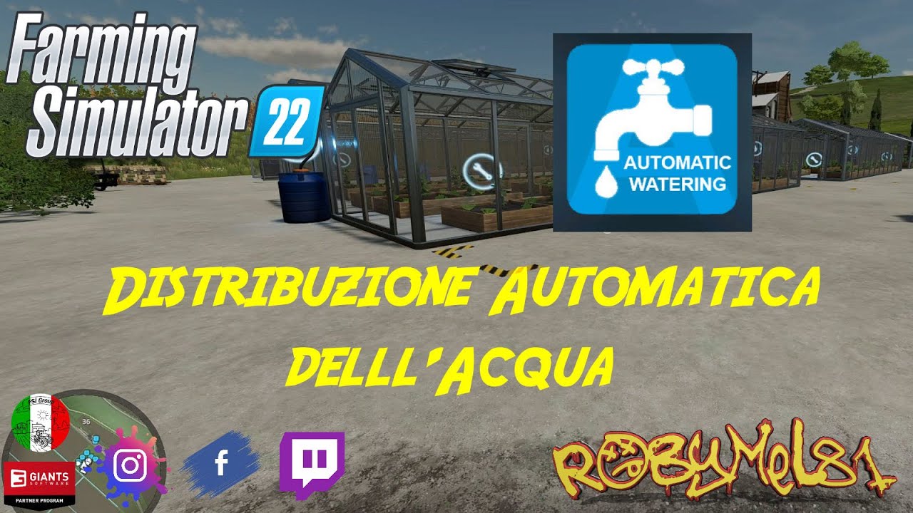 Distribuzione Automatica delll'Acqua ►  FARMING SIMULATOR 22  ► SERIE EMILIA #42