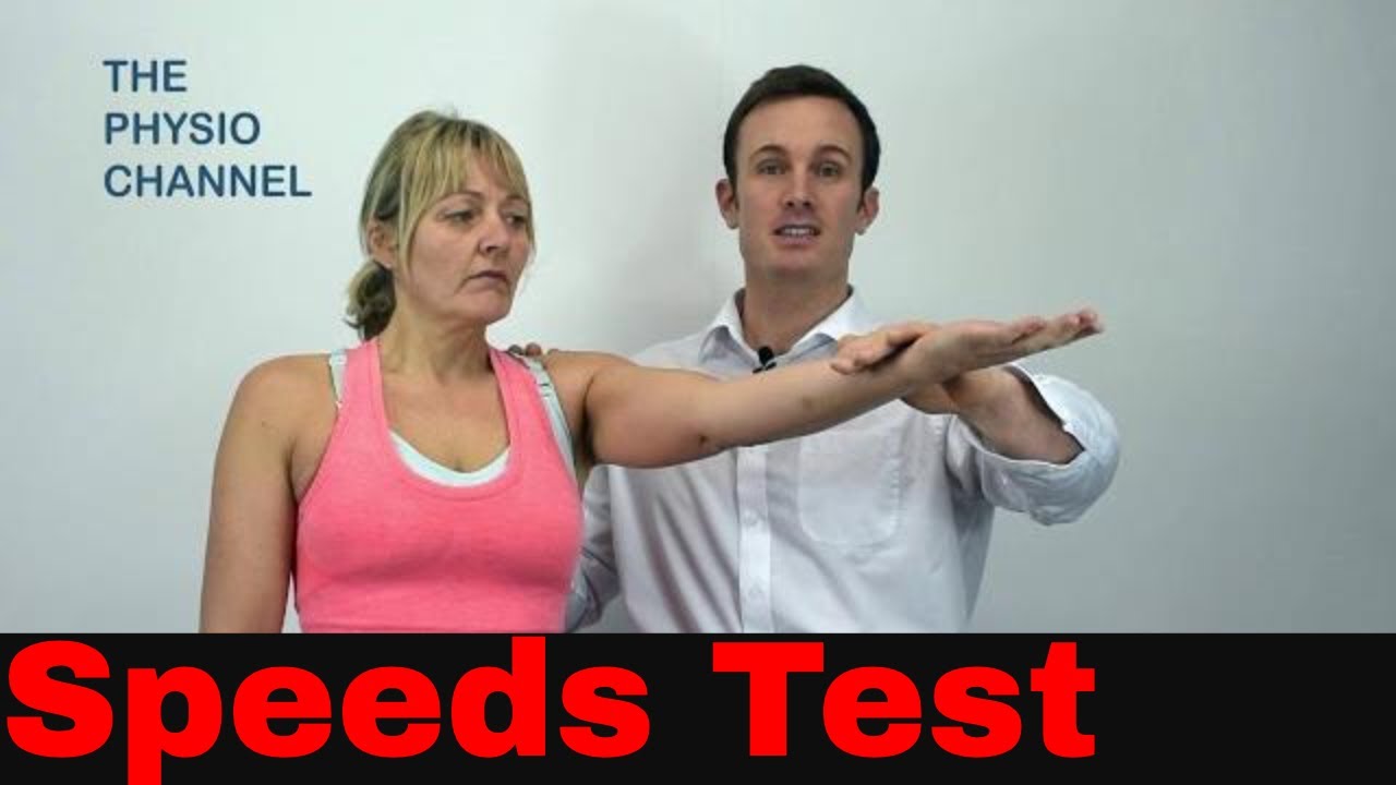 How to do the Speed's Test for the shoulder.