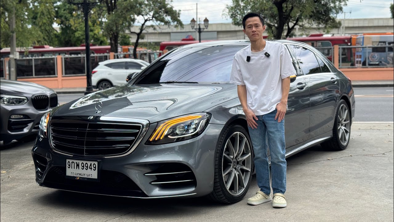 🚘MERCEDES BENZ S-CLASS S350d AMG PREMIUM FACELIFT W222 2019ดีเซล✅ราคา2,099,000 บาท🛣️ไมล์ 130,000 กม.