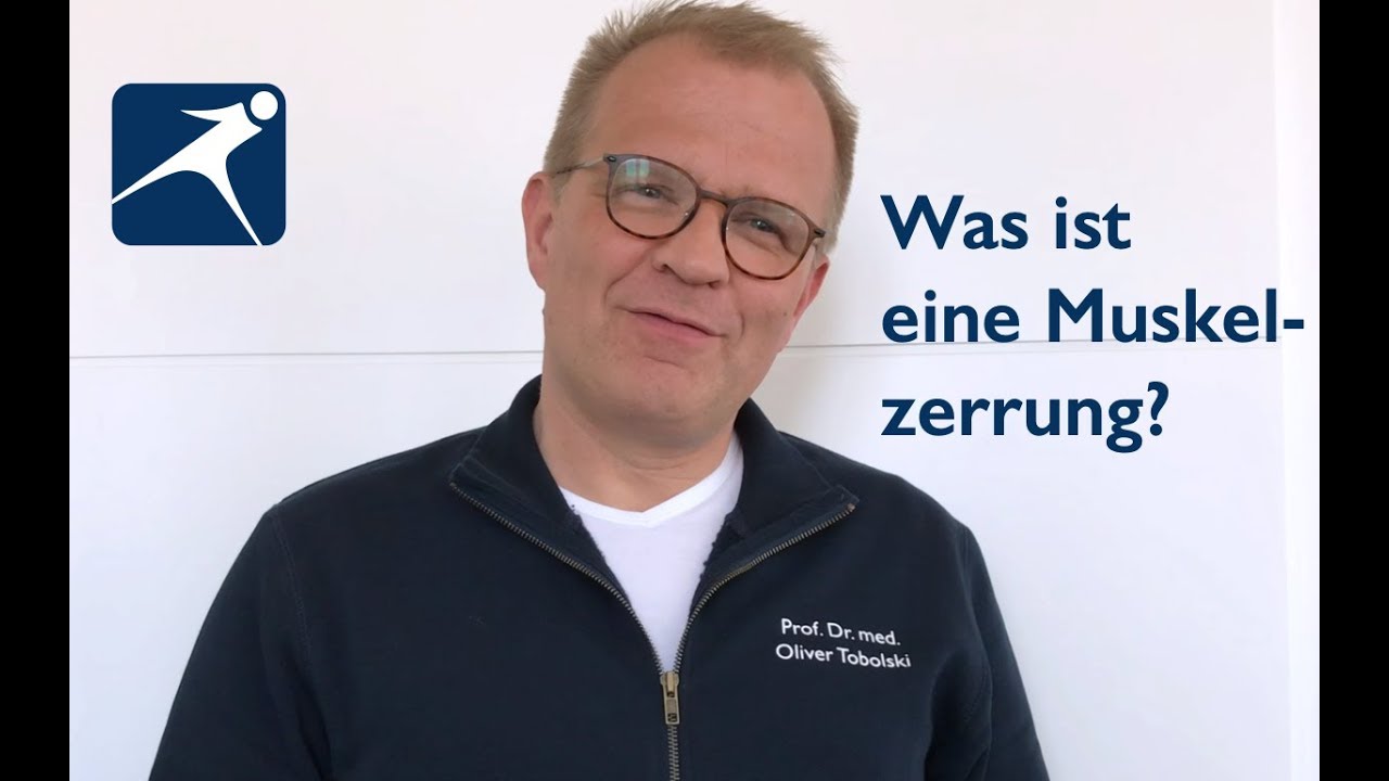 Was ist eine Muskelzerrung? Erklärung von Professor Tobolski / Sporthomedic