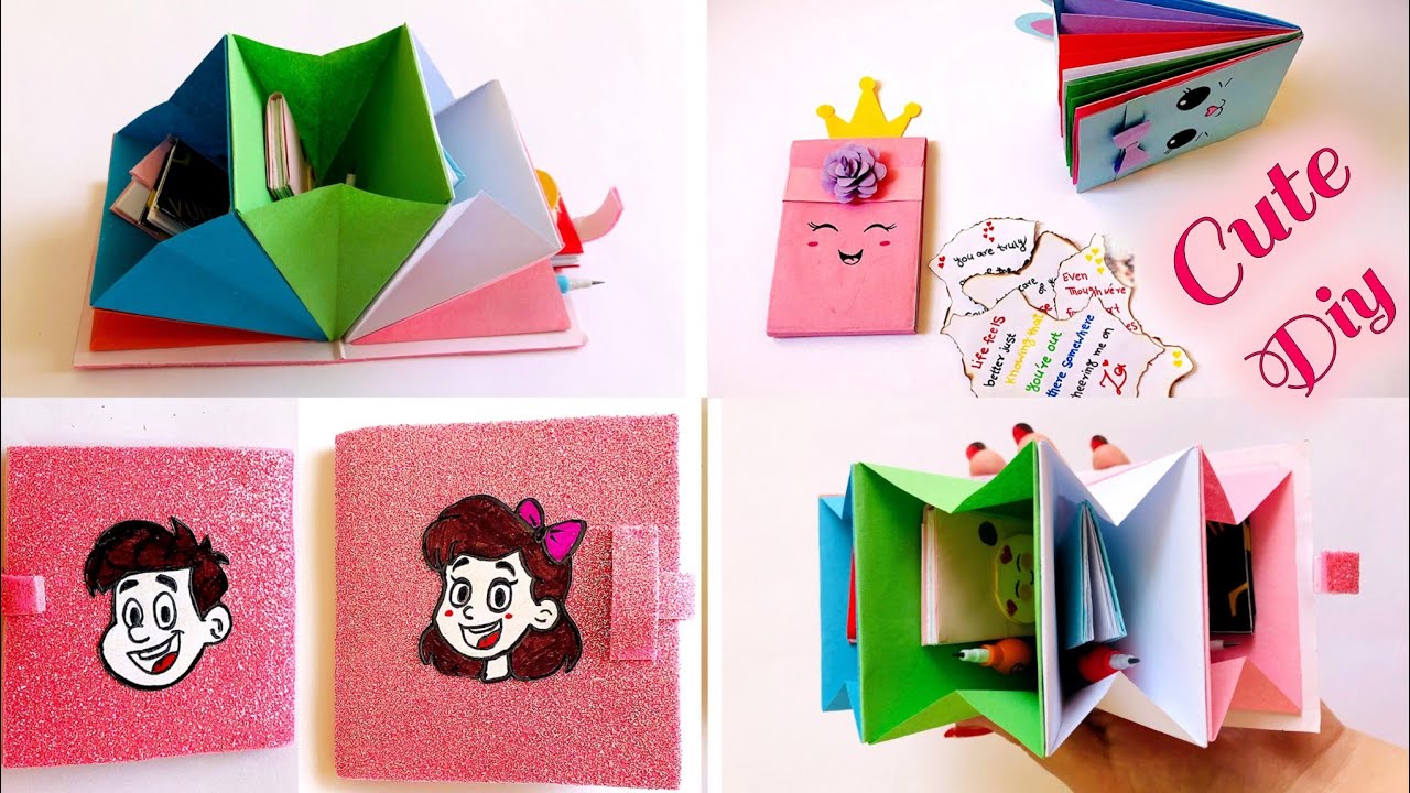 Easy DIY Paper Organizer Book ✨ Cute Handmade Craft You Must Try!