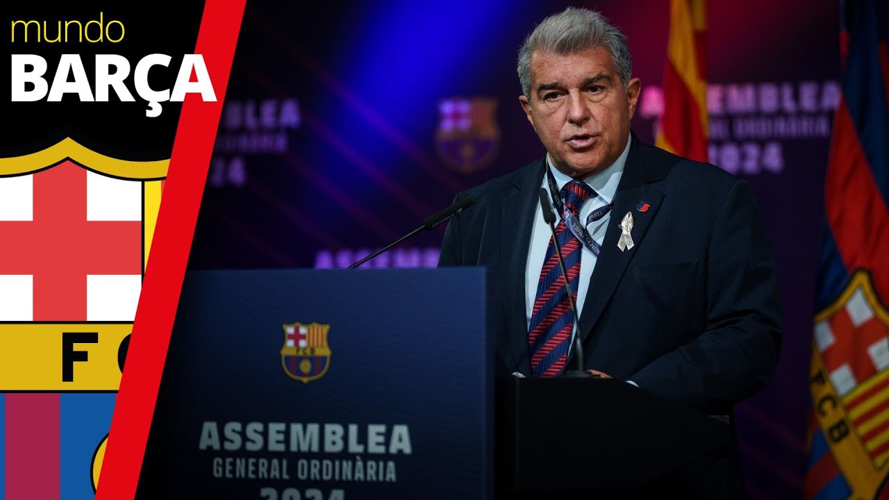 BARÇA | Las frases más destacadas de Joan Laporta en la Asamblea de socios 2024