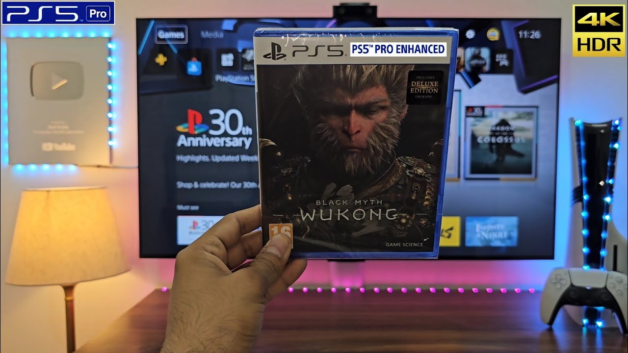 Black Myth Wukong Disc Edition (Unboxing + Gameplay) PS5 PRO 4K HDR 60FPS