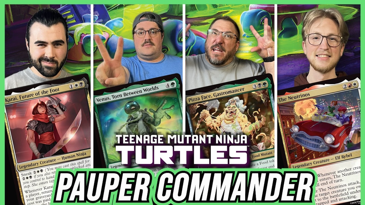 What Happens When the New TMNT Set Sneaks into Pauper Commander?!