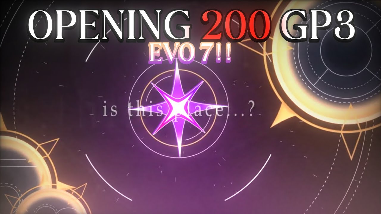 РАЗБИВАЕМ 200 GP3 в EVO 7! | Jules RNG