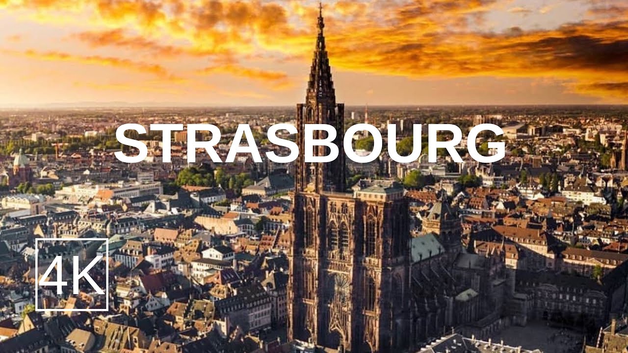 STRASBOURG in 1 Hour 🇫🇷 | Cathedral, Canals & Timeless Streets (4K Walk)