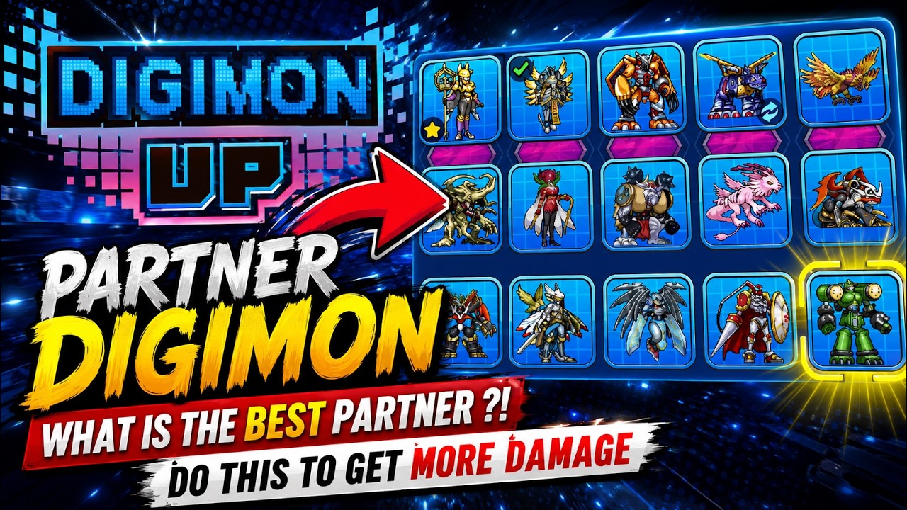 Прокачка Digimon &mdash; ЛУЧШИЙ Digimon-напарник + Как максимизировать урон!
