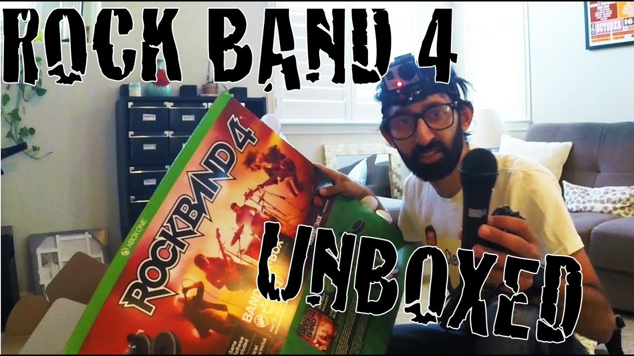 Rock Band 4 Bundle Unboxing