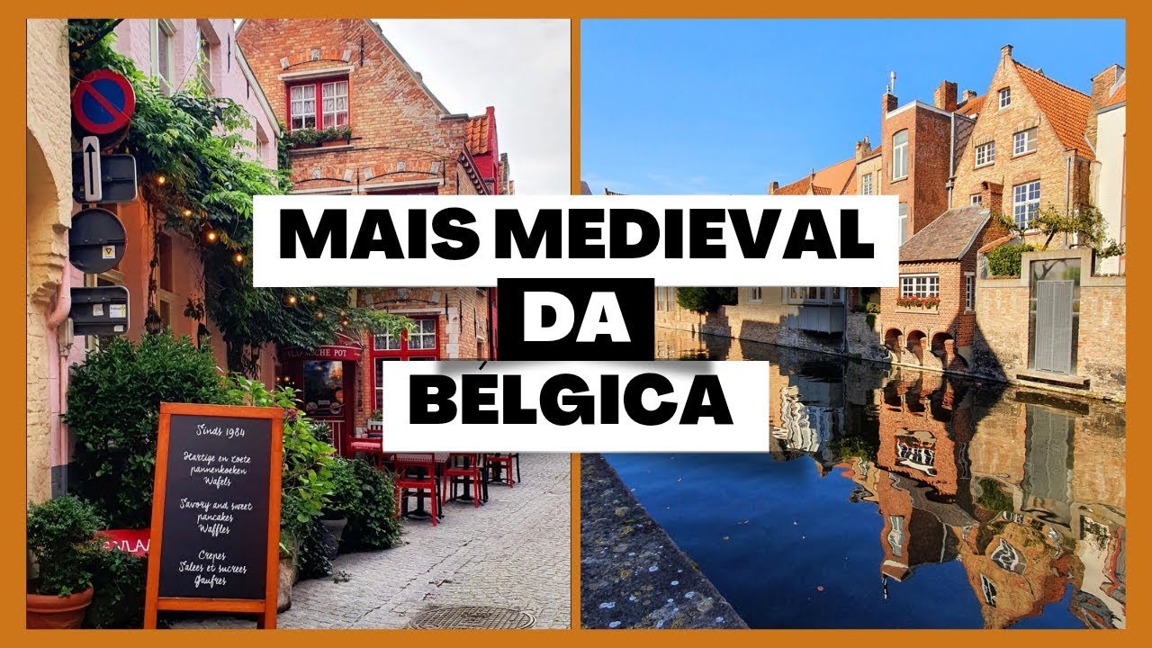 BRUGES A CIDADE MAIS MEDIEVAL DA BELGICA - DICAS DO QUE FAZER EM UM DIA