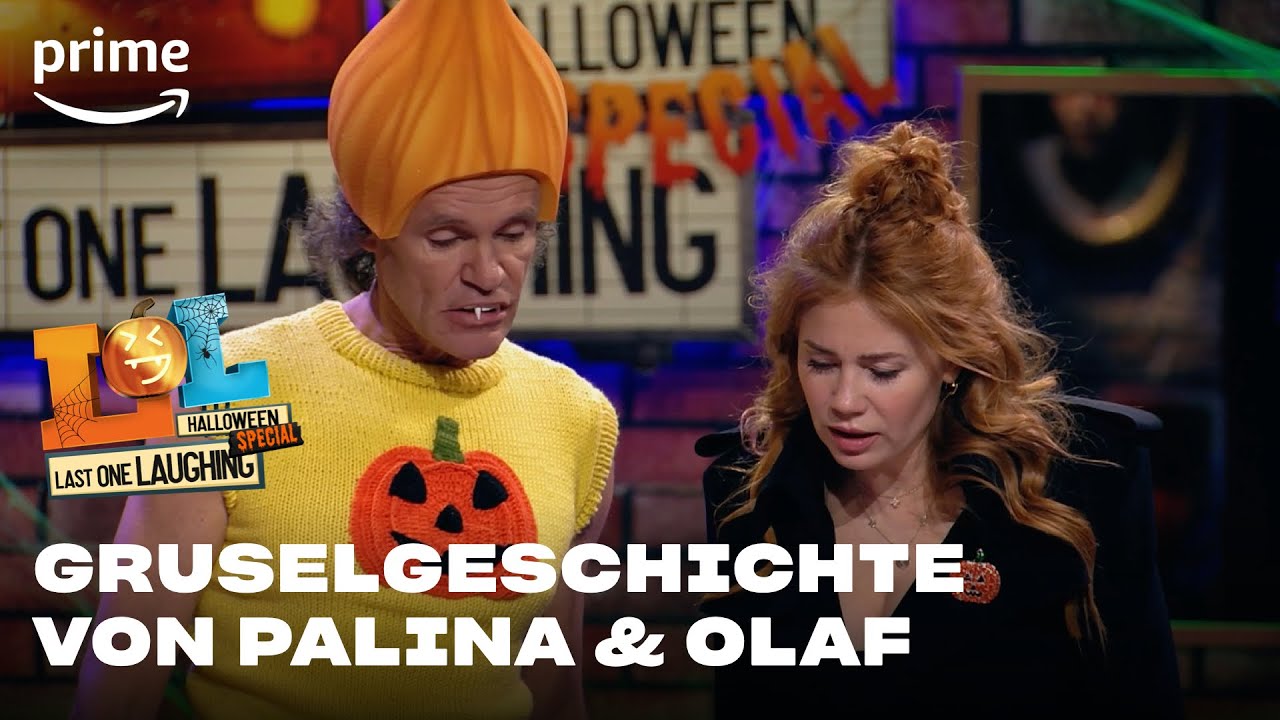 Palina & Olaf Schubert erzählen eine Gruselgeschichte | Last One Laughing Halloween-Special