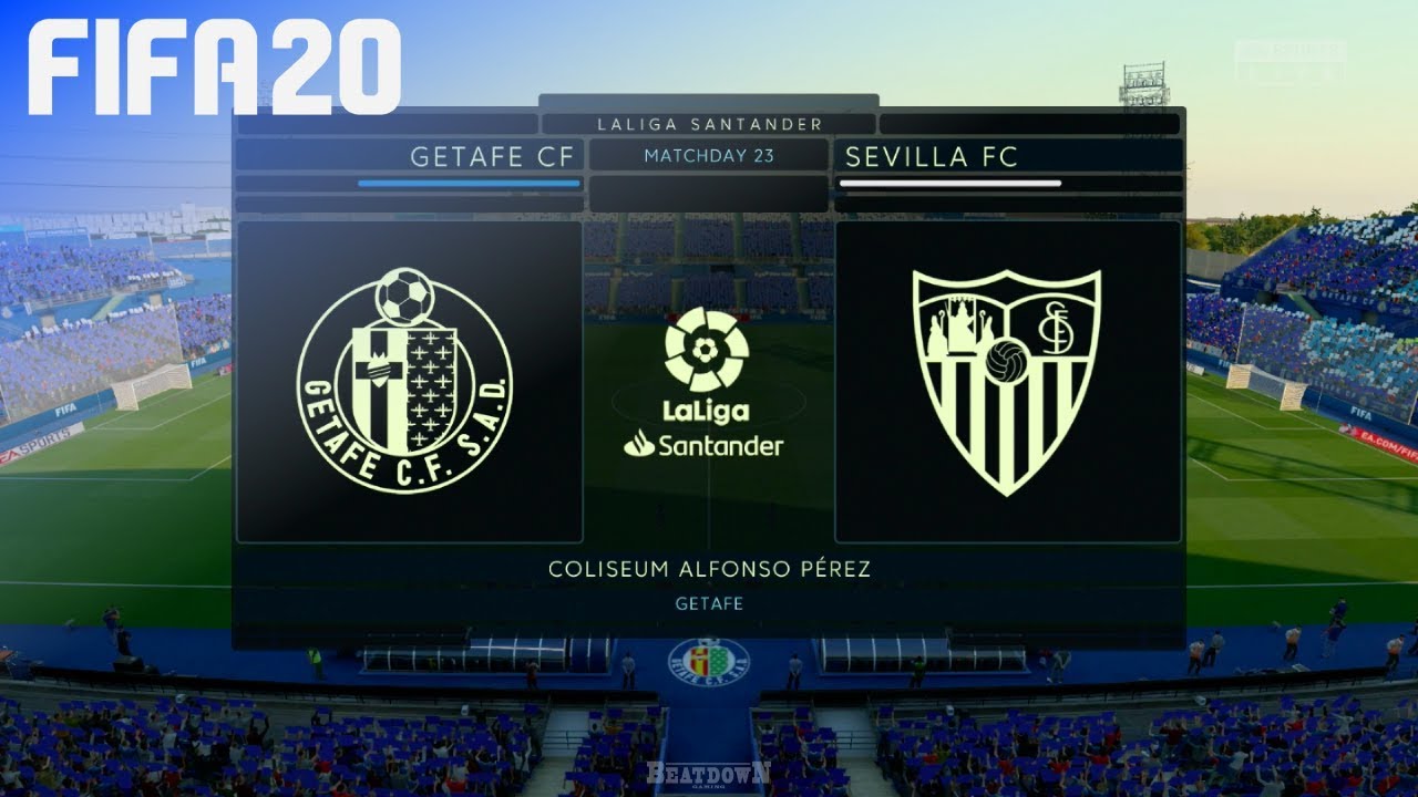 FIFA 20 - Getafe CF vs. Sevilla FC @ Coliseum Alfonso P&eacute;rez