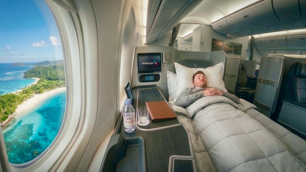 24hrs in First Class from London to Hawaii