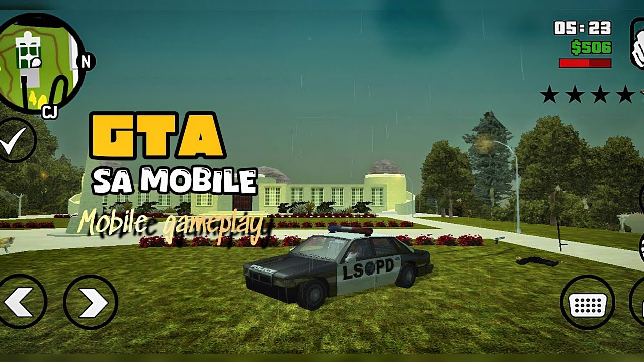 GTA SA MOBILE GAMEPLAY || Open world gaming 